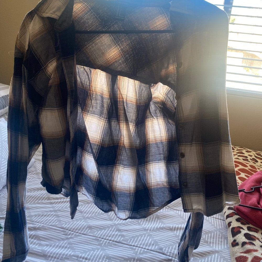 Flannel shirt , brand new ! No holes or stains !